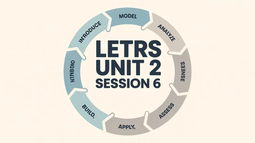 letrs unit 2 session 6 check for understanding