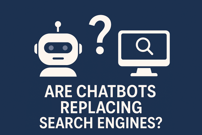 search engine vs chat bots