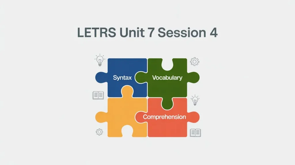 letrs unit 7 session 4